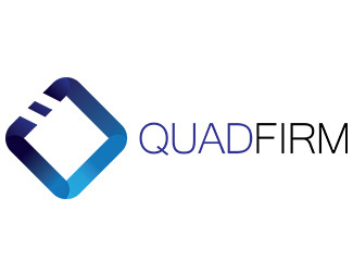 Projekt graficzny logo dla firmy online QuadFirm